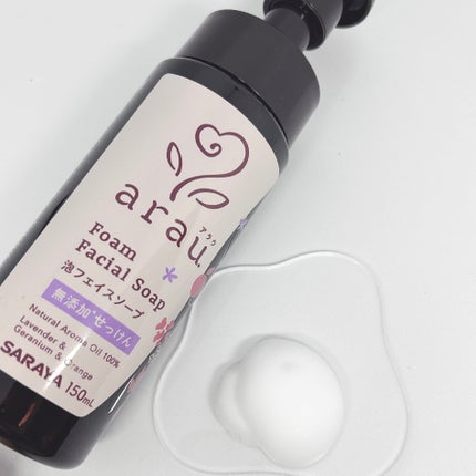 arau.(アラウ.) 泡フェイスソープ/arau.(アラウ)/泡洗顔を使ったクチコミ(2枚目)