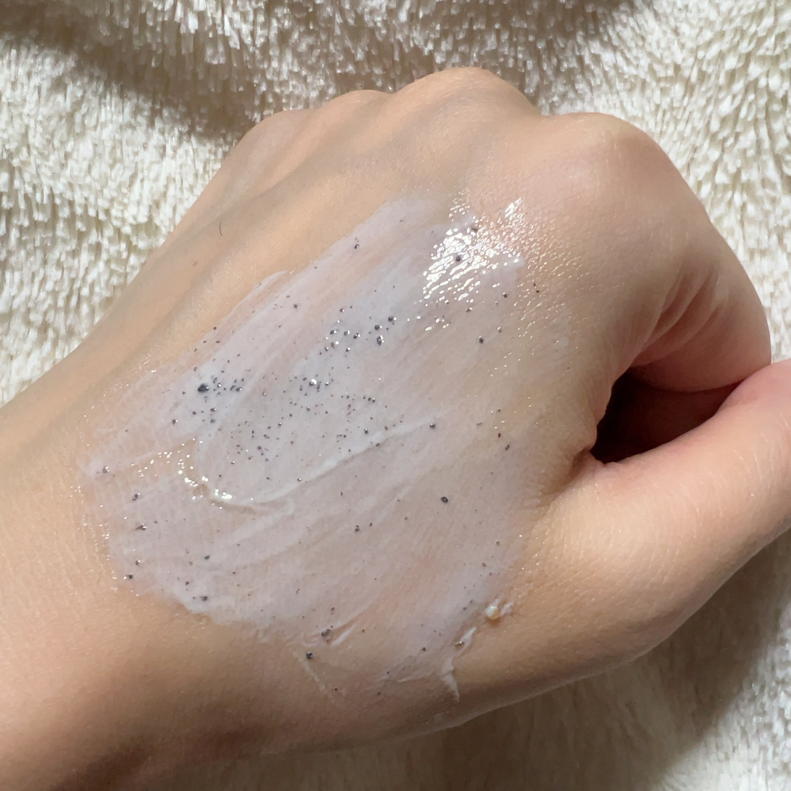 緑豆毛穴クレイパック/beplain/洗い流すパック・マスクを使ったクチコミ（3枚目）