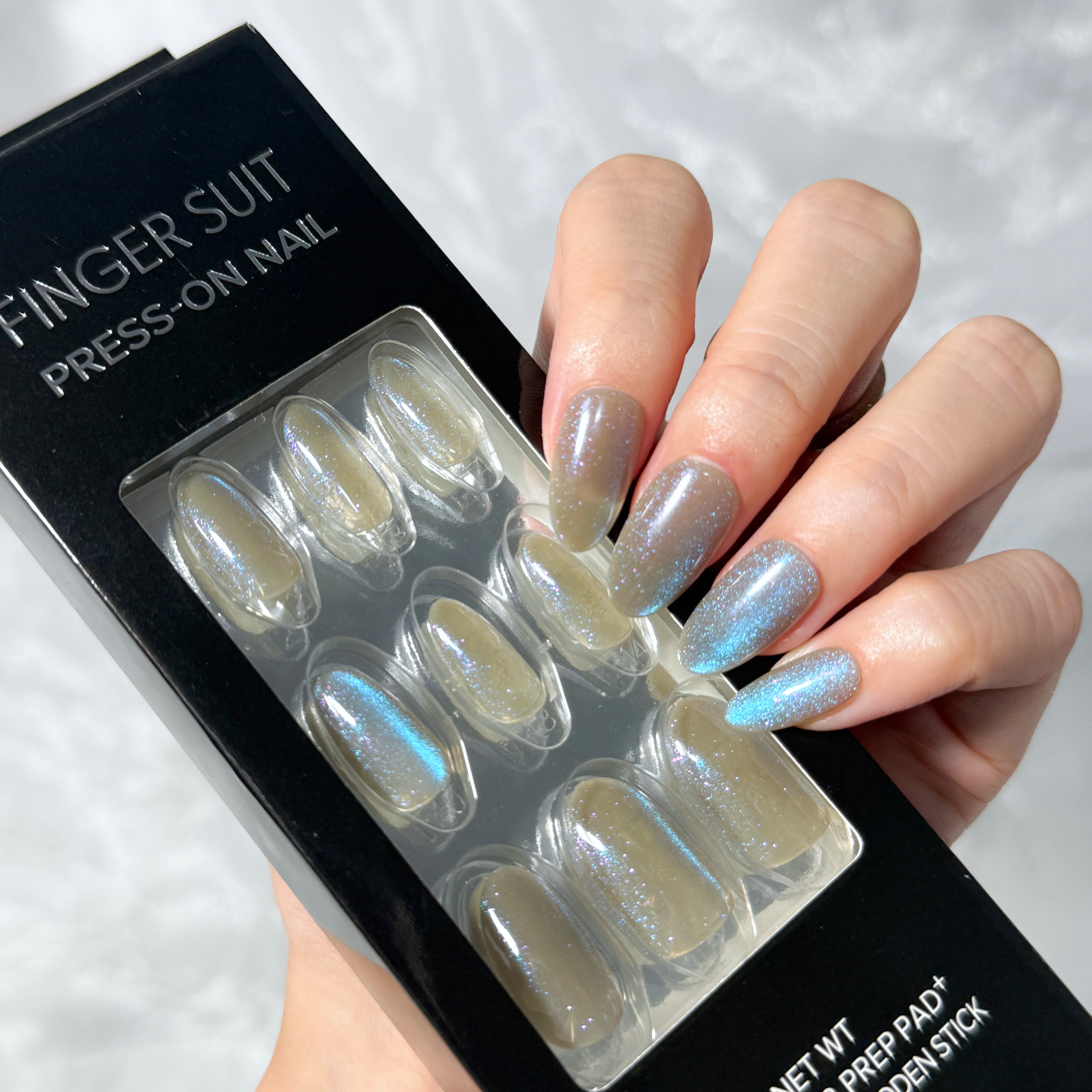 ネイルチップ(グルータイプ)/FINGER SUIT/ネイルチップ・パーツを使ったクチコミ（1枚目）