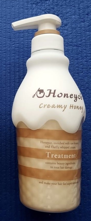 クリーミーハニー シャンプー/トリートメント トリートメント本体/ハニーチェ/市販シャンプーを使ったクチコミ（1枚目）