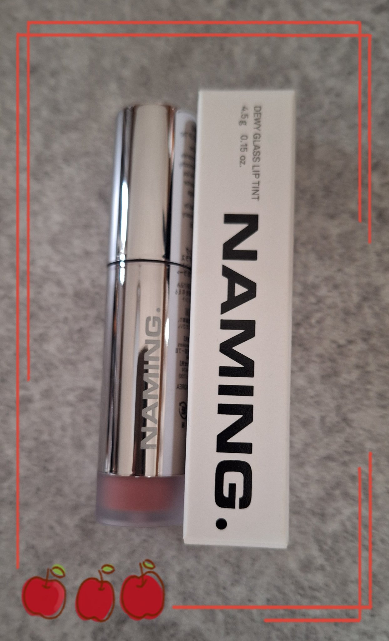 ネーミング デューイグラス リップティント/NAMING./リップティントを使ったクチコミ（1枚目）