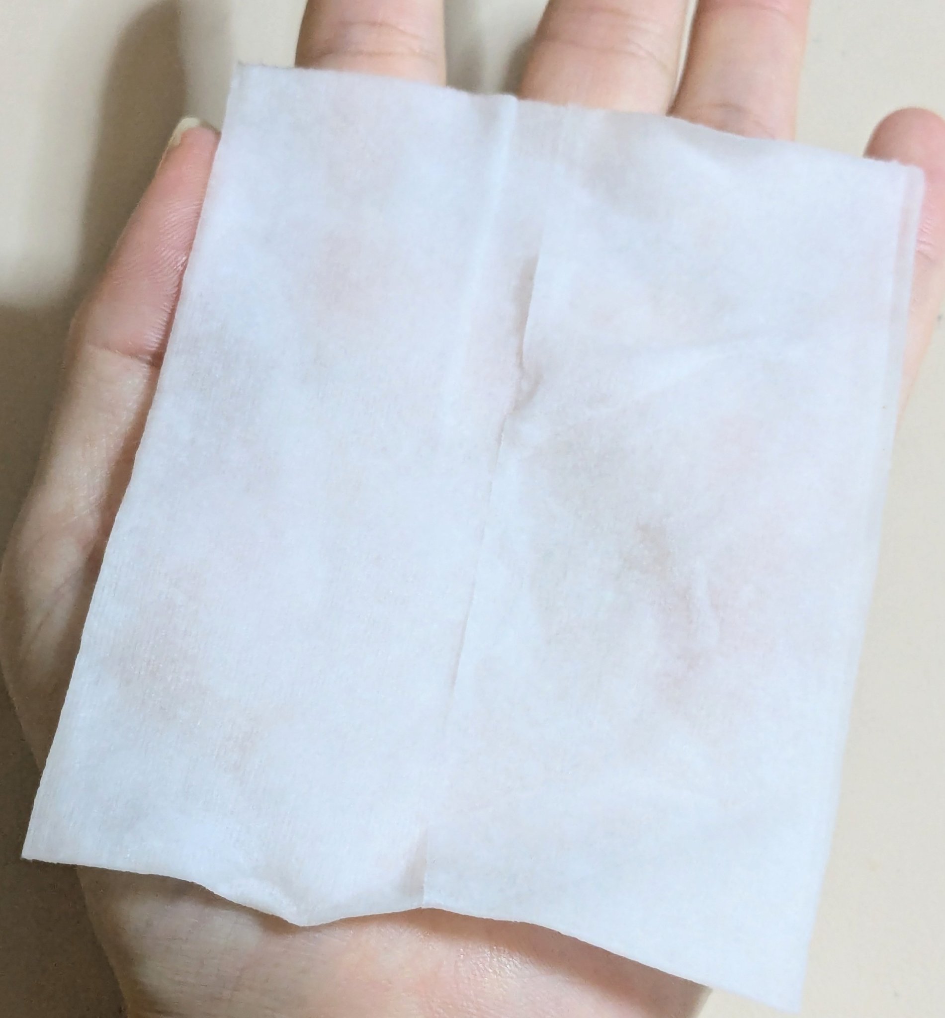 エブリユーメイク落としシート＜角質ケア＞/EVERYYOU/クレンジングシートを使ったクチコミ（3枚目）