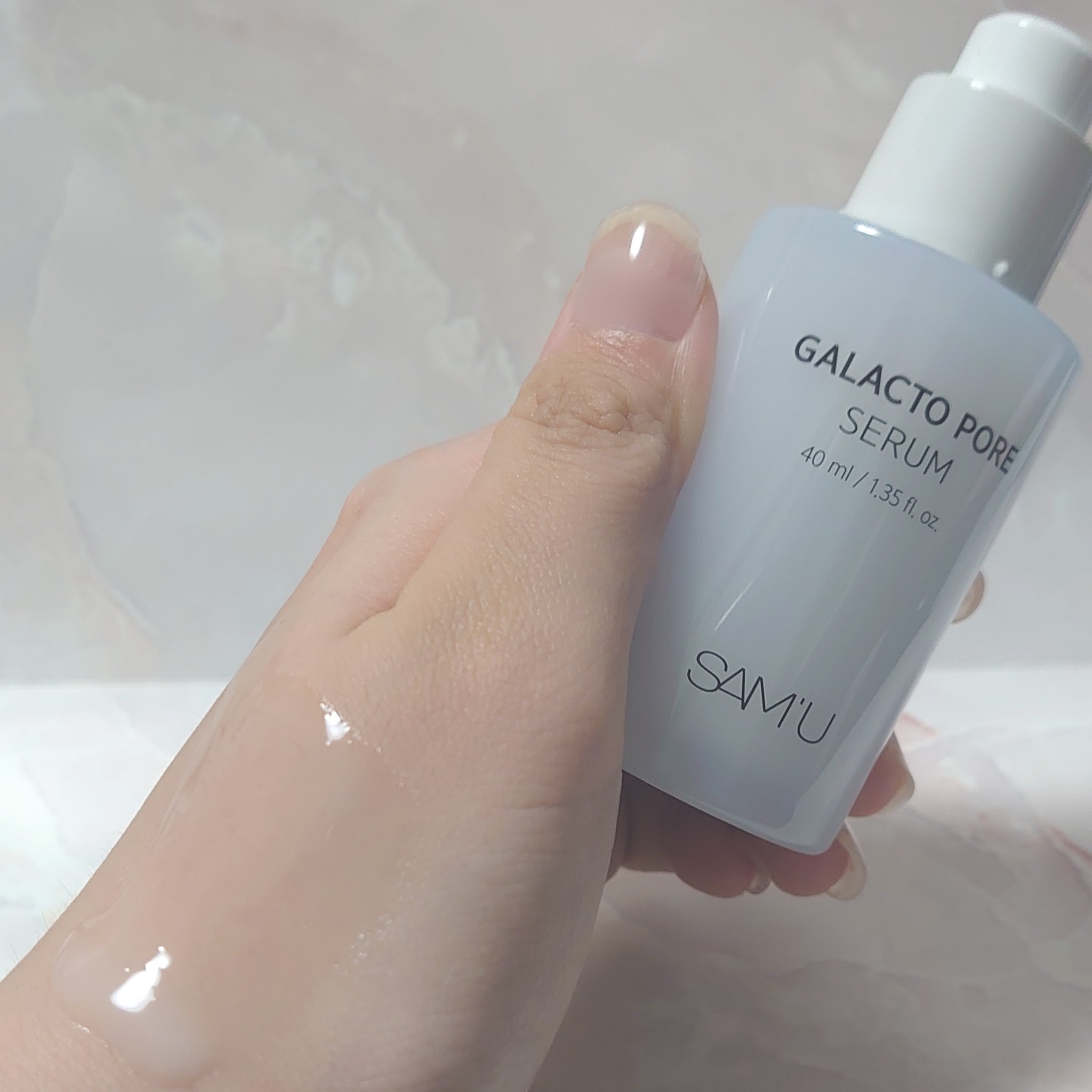 サミュ ガラクトポア セラム/SAM'U/美容液を使ったクチコミ（3枚目）
