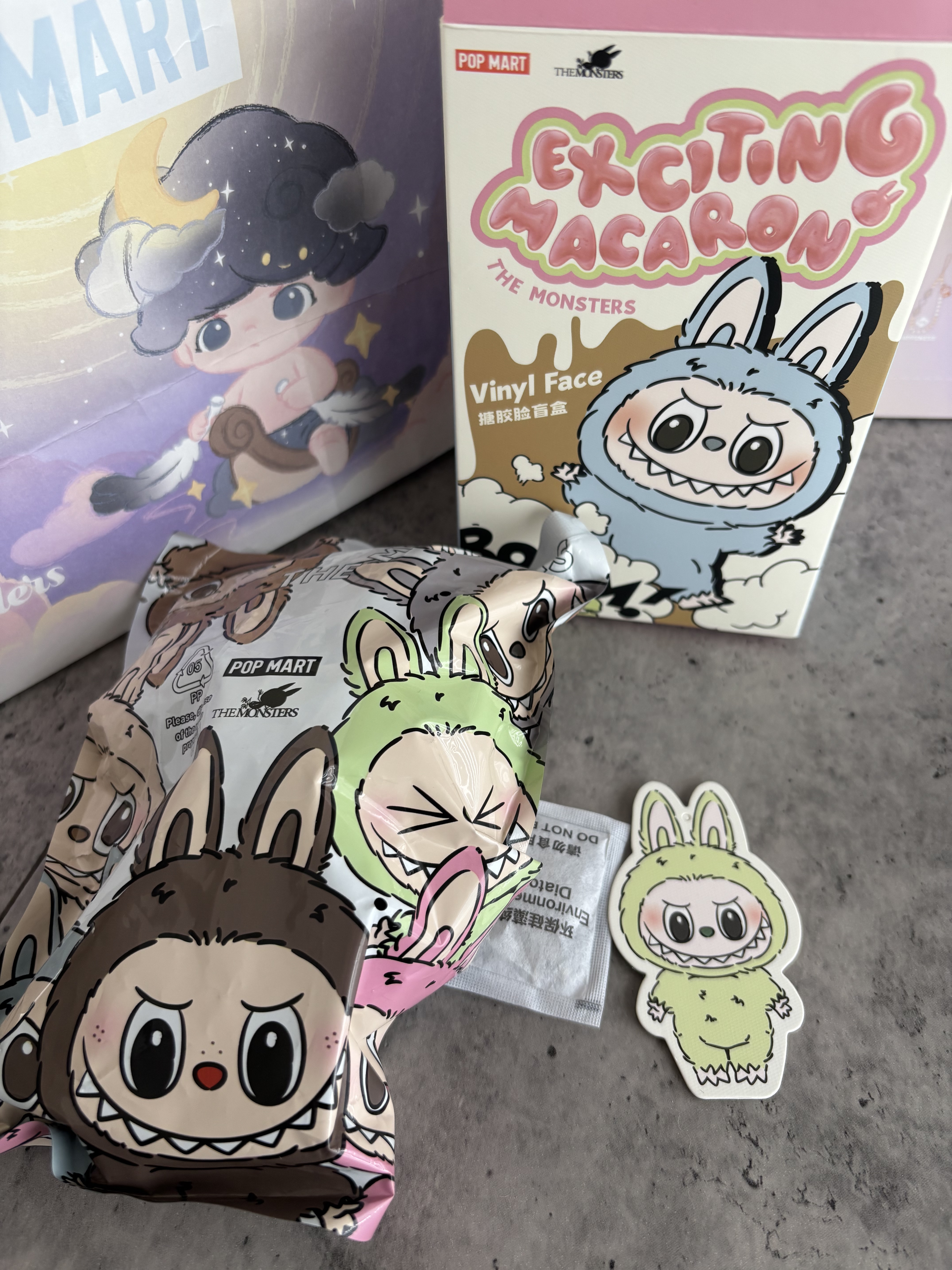 THE MONSTERS Exciting Macaron ぬいぐるみシリーズ /POP MART/その他を使ったクチコミ（3枚目）