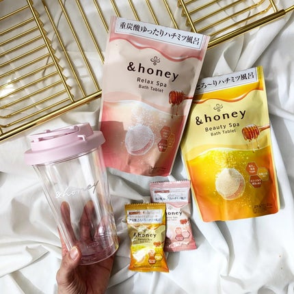 ビューティー スパ バスタブレット/&honey/入浴剤を使ったクチコミ(1枚目)
