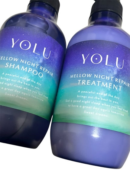 ヨル メロウナイトリペアシャンプー/トリートメント/YOLU/市販シャンプーを使ったクチコミ(4枚目)