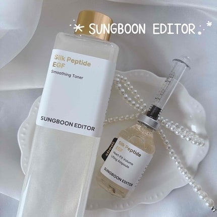 シルクペプチドインテンシブリフティングアンプル/SUNGBOON EDITOR(成分エディター)/美容液を使ったクチコミ(1枚目)