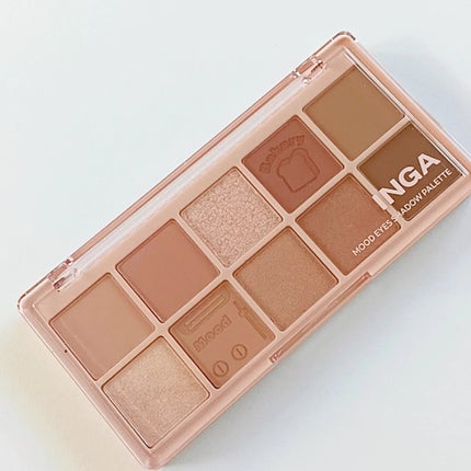 ムードアイズシャドウパレット/INGA/アイシャドウパレットを使ったクチコミ(9枚目)