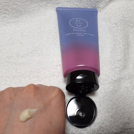 hiritu ヒリツ バランスリペアヘアマスク モイストのクチコミ「伸びが良く髪になじませやすいです。
しっとりな使い心地で自分に合っていました。
アプリコット&.....」(2枚目)
