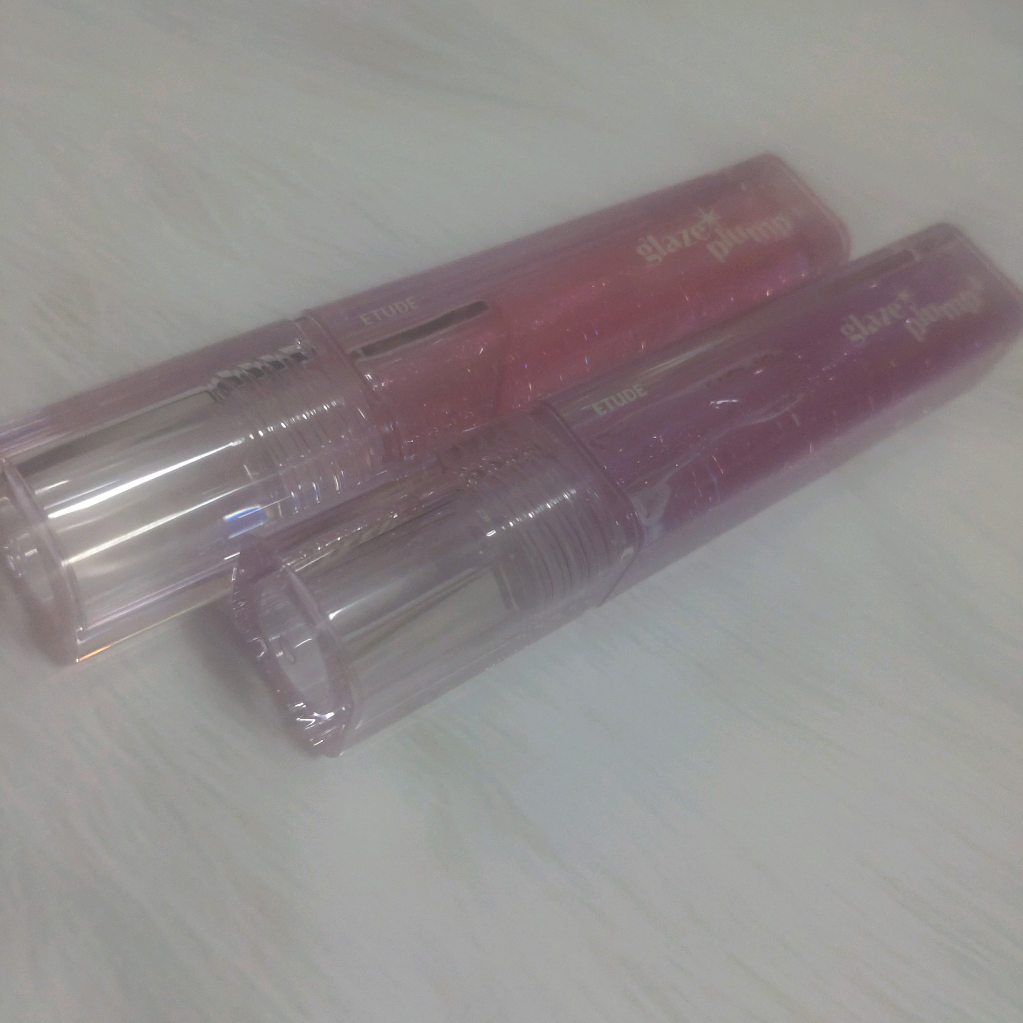 グレーズ プランパーグロス オーロラピンク/ETUDE/リッププランパーを使ったクチコミ（1枚目）