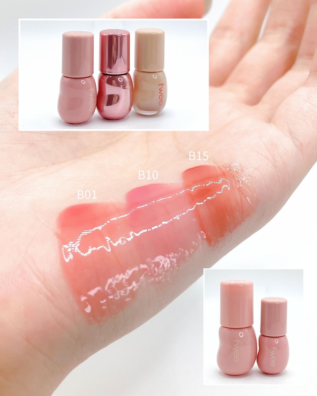 フィー 3Dボリューミンググロス/fwee/リップグロスを使ったクチコミ（3枚目）