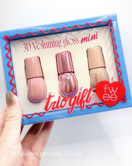 フィー 3Dボリューミンググロス/fwee/リップグロスを使ったクチコミ(2枚目)