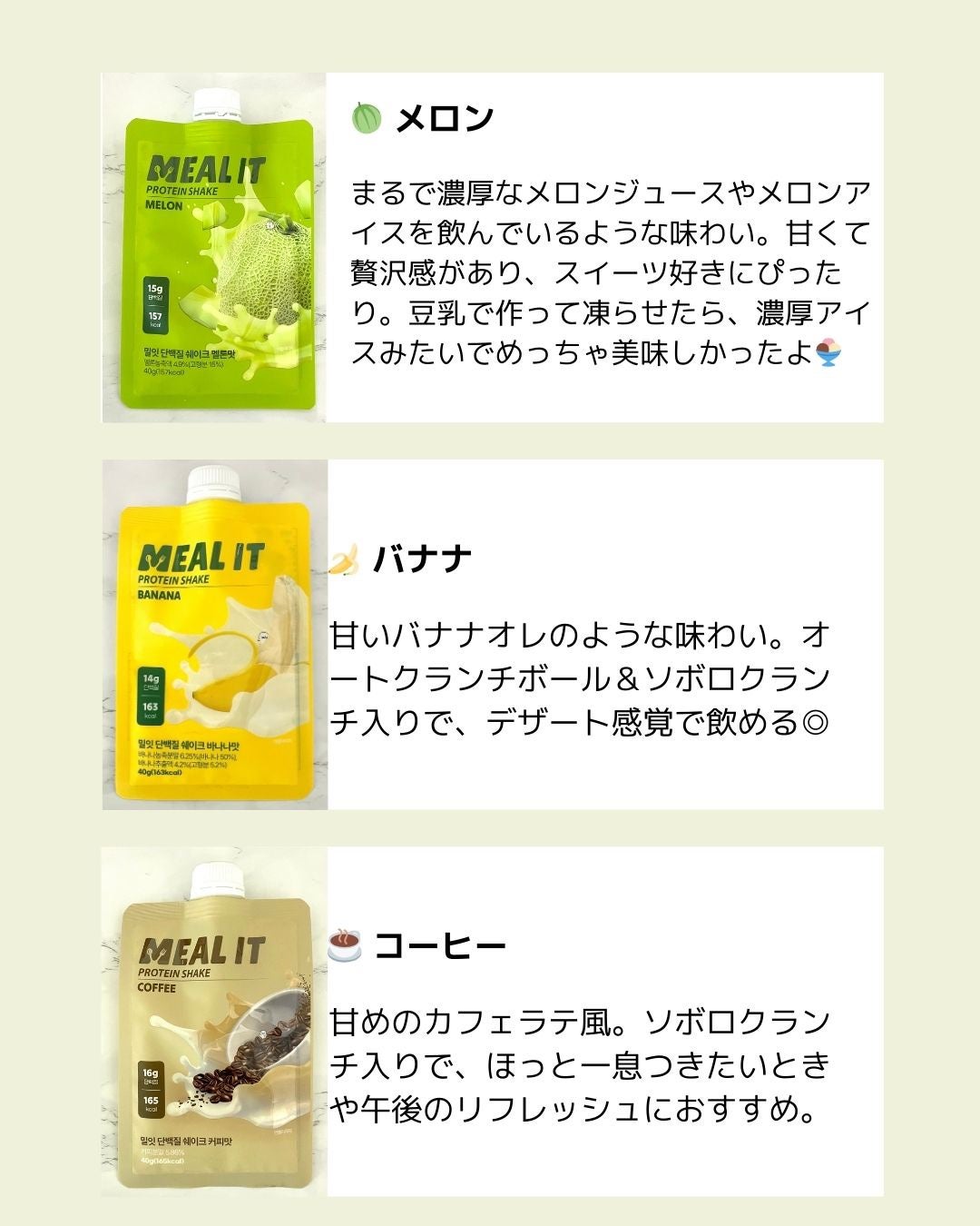 ミルイット プロテインシェイク・ポケット型/ミルイット/ソイプロテインを使ったクチコミ(2枚目)