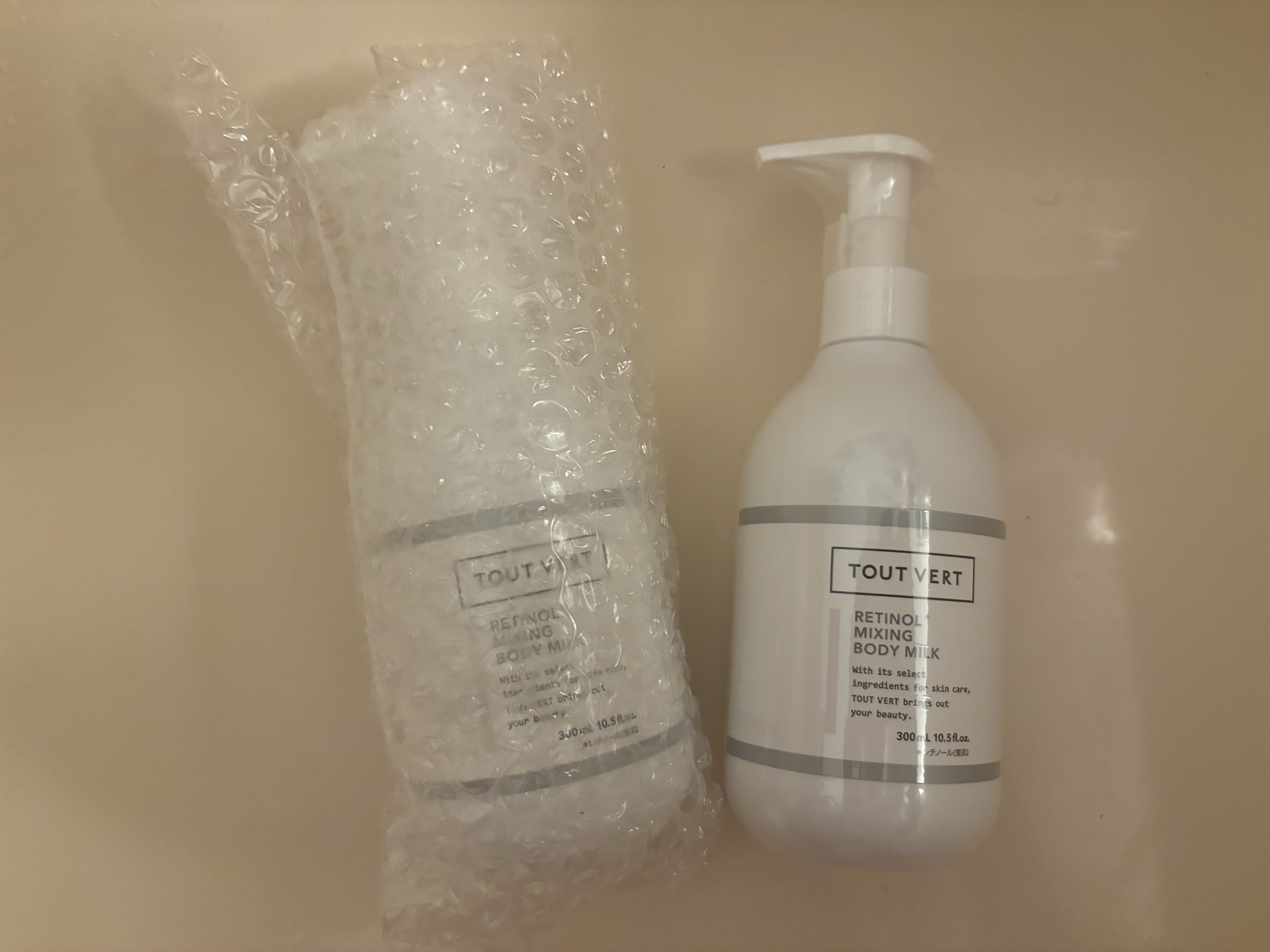 レチノミルク/TOUT VERT/ボディミルクを使ったクチコミ（1枚目）