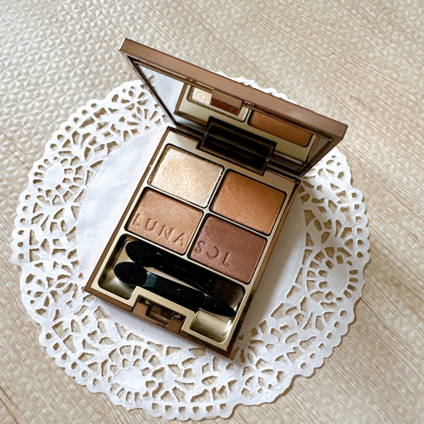 スキンモデリングアイズ/LUNASOL/アイシャドウパレットを使ったクチコミ(3枚目)