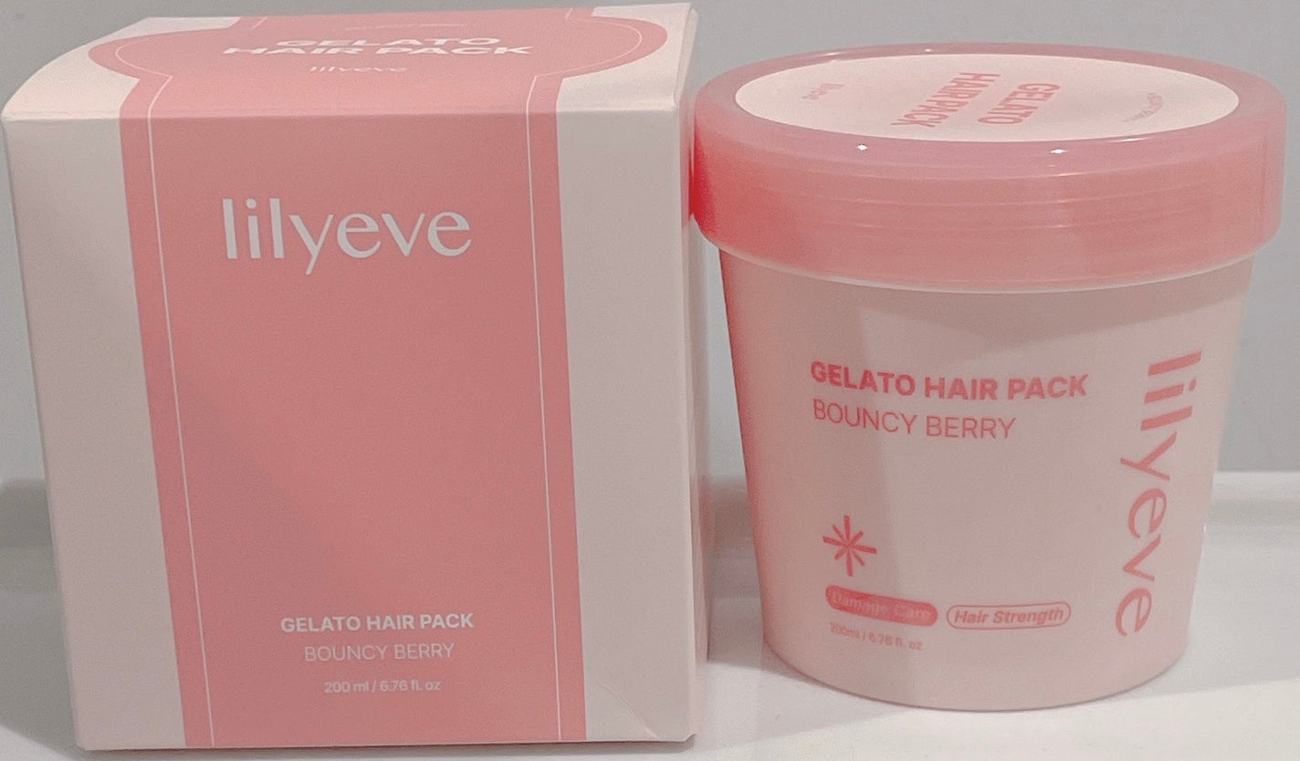 リペアターンジェラートヘアパック バウンシーベリー/リリーイブ/洗い流すヘアトリートメントを使ったクチコミ(1枚目)