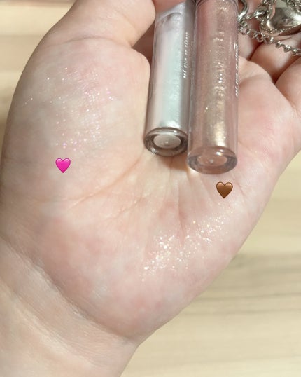 グリッターライナー/and us/グリッターを使ったクチコミ(6枚目)