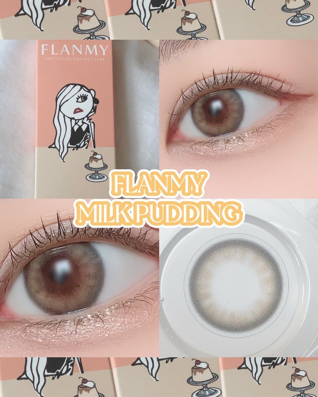 FLANMY 1day/FLANMY/ワンデー(1DAY)カラコンを使ったクチコミ(2枚目)
