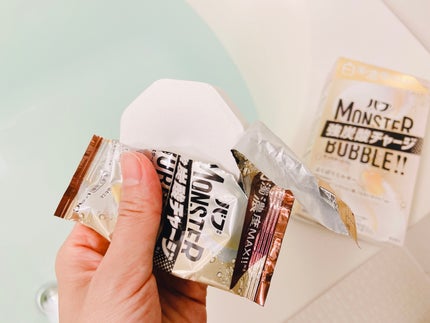 バブ モンスターバブル よくばりミルキー/バブ/炭酸系入浴剤を使ったクチコミ(7枚目)