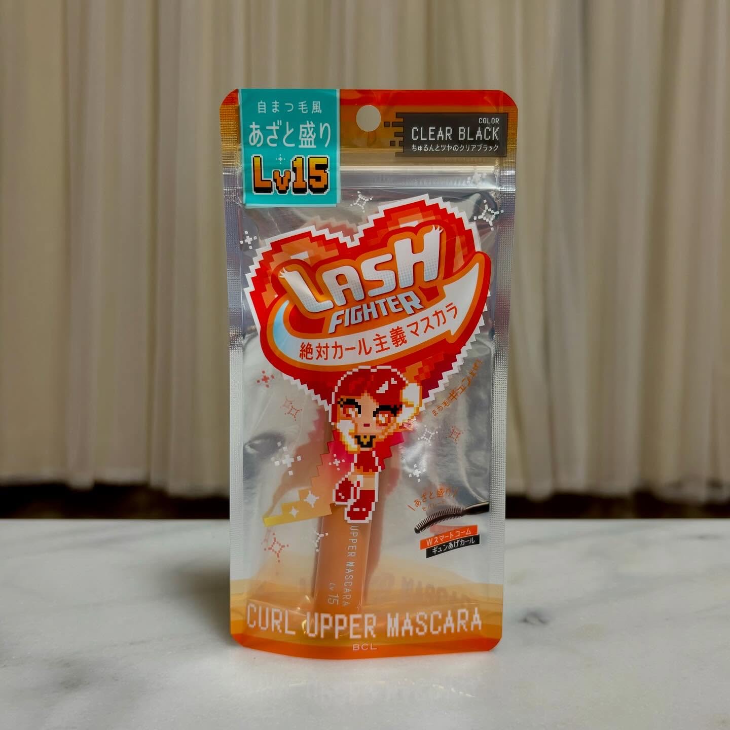 ラッシュファイター　カールアッパーマスカラ Lv15/ラッシュファイター/マスカラを使ったクチコミ（1枚目）