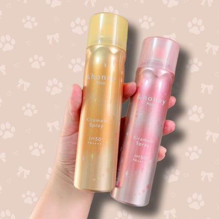 ディープモイスト キラメキスプレー/&honey/ヘアスプレーを使ったクチコミ(2枚目)
