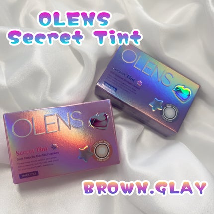 secret tint/OLENS/1ヶ月(1MONTH)カラコンを使ったクチコミ(2枚目)