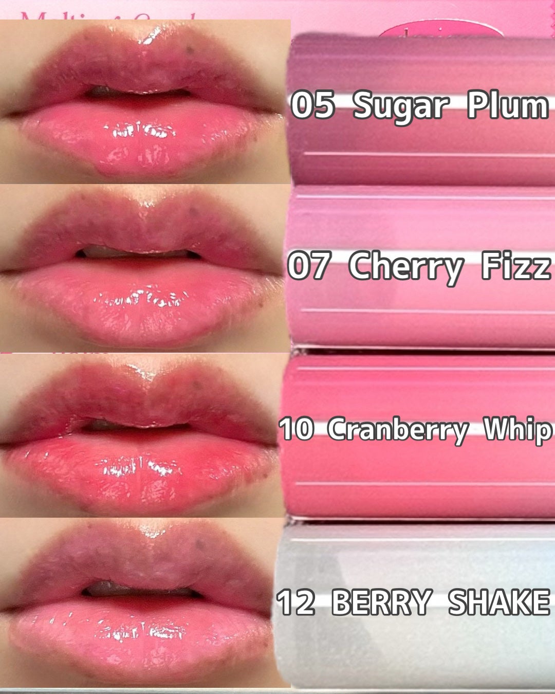 メルティングキャンディーバーム/dasique/口紅を使ったクチコミ(3枚目)