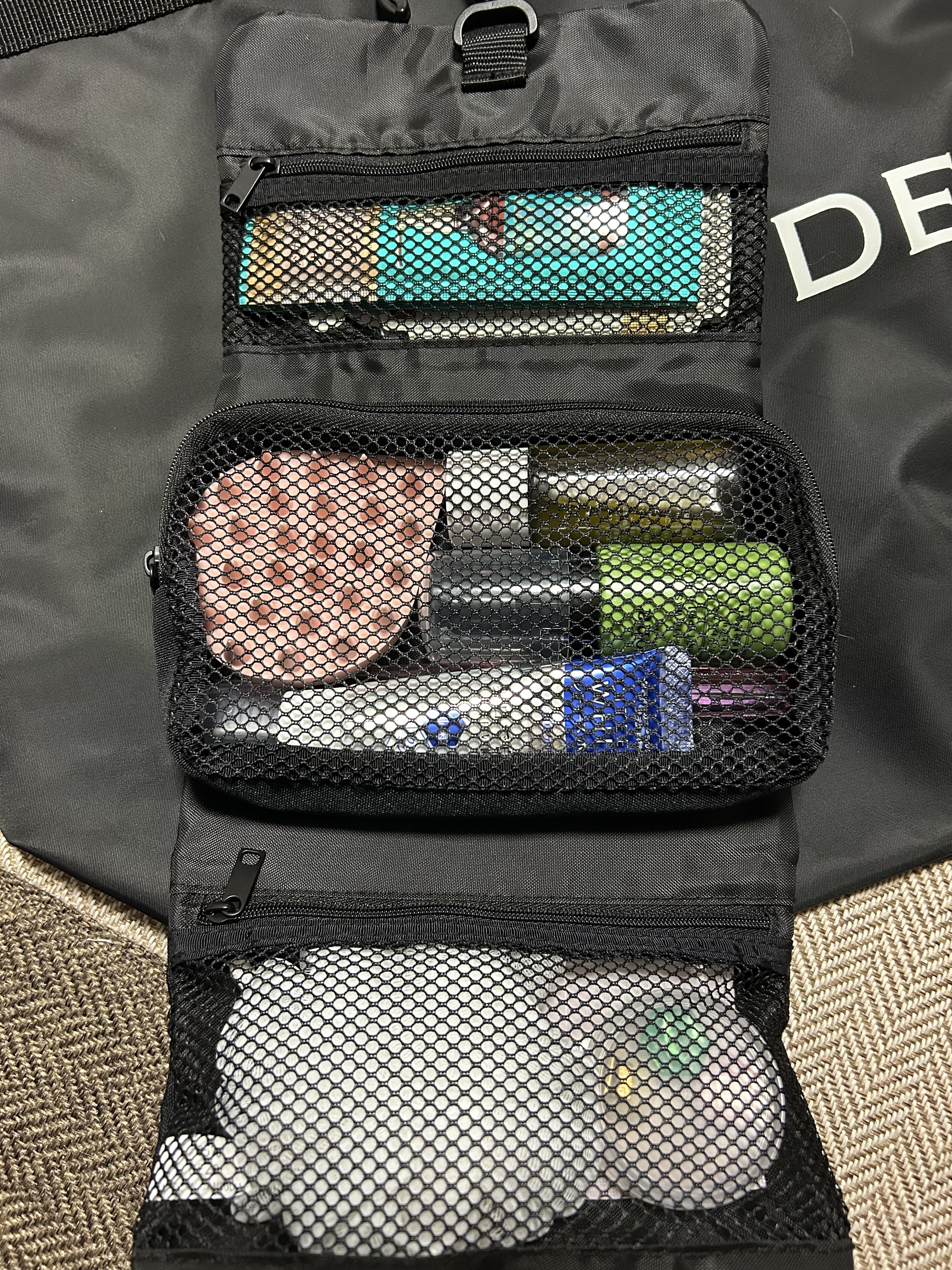 試してみた】無印良品 ポリエステル吊るせるケース小物ポケットの