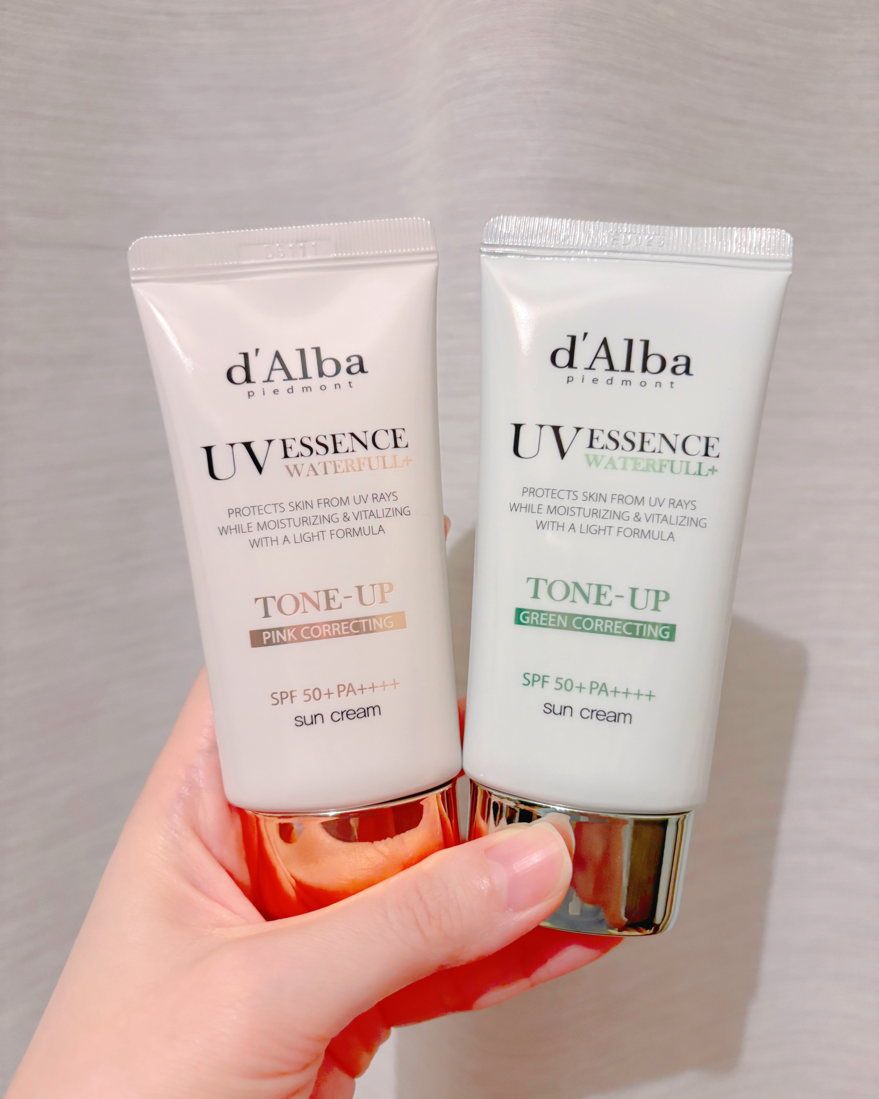 ウォータフルトーンアップサンクリーム/ダルバ/日焼け止めクリームを使ったクチコミ（1枚目）