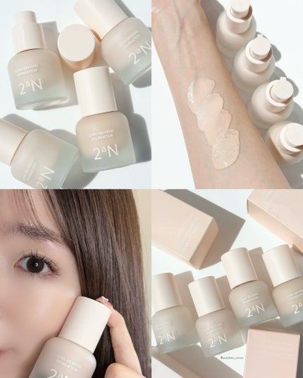 ロングウェアリング ファンデーション ミニ/2aN/リキッドファンデーションを使ったクチコミ(5枚目)