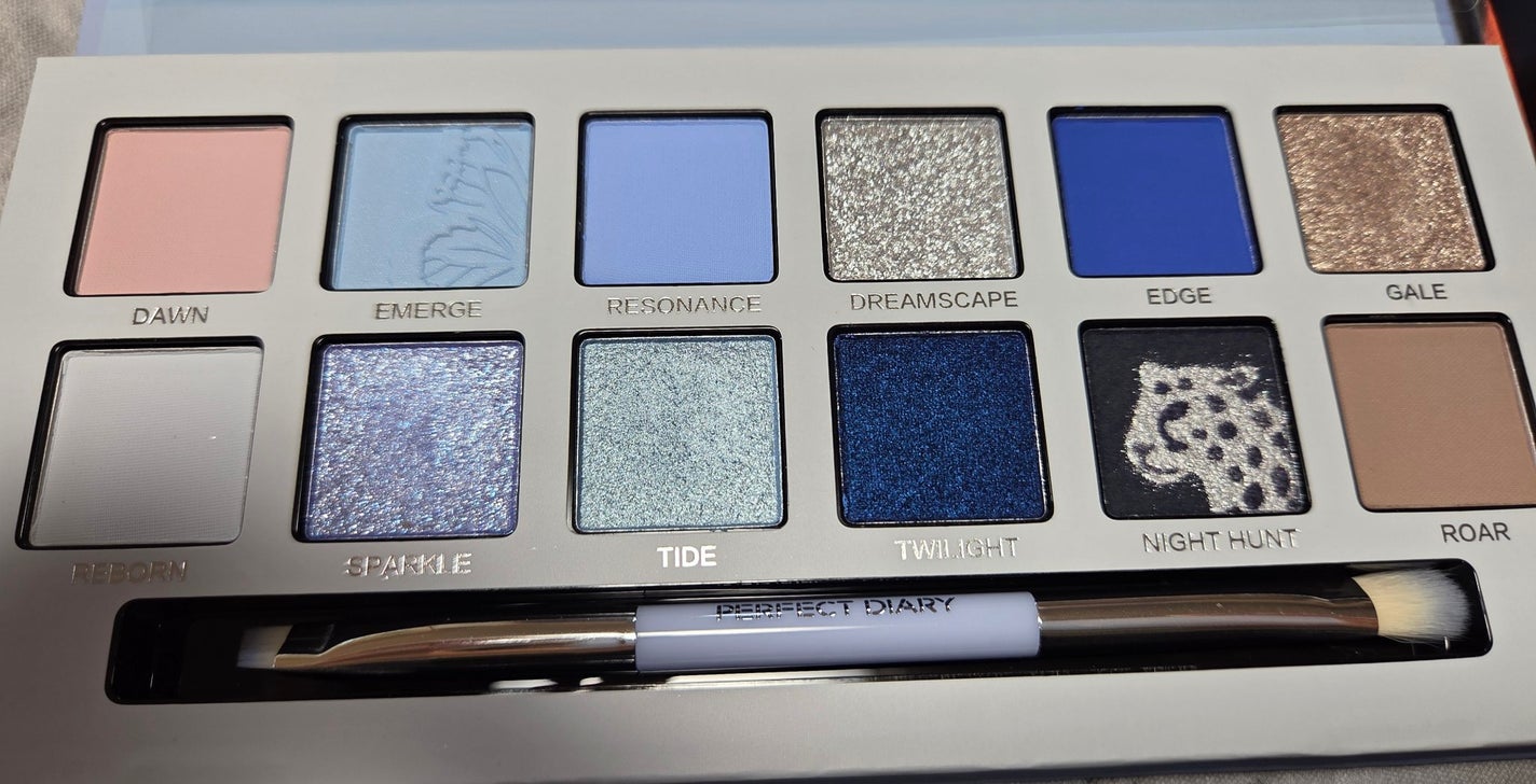 エクスプローラ12色 動物アイシャドウパレット/PERFECT DIARY/アイシャドウパレットを使ったクチコミ(6枚目)