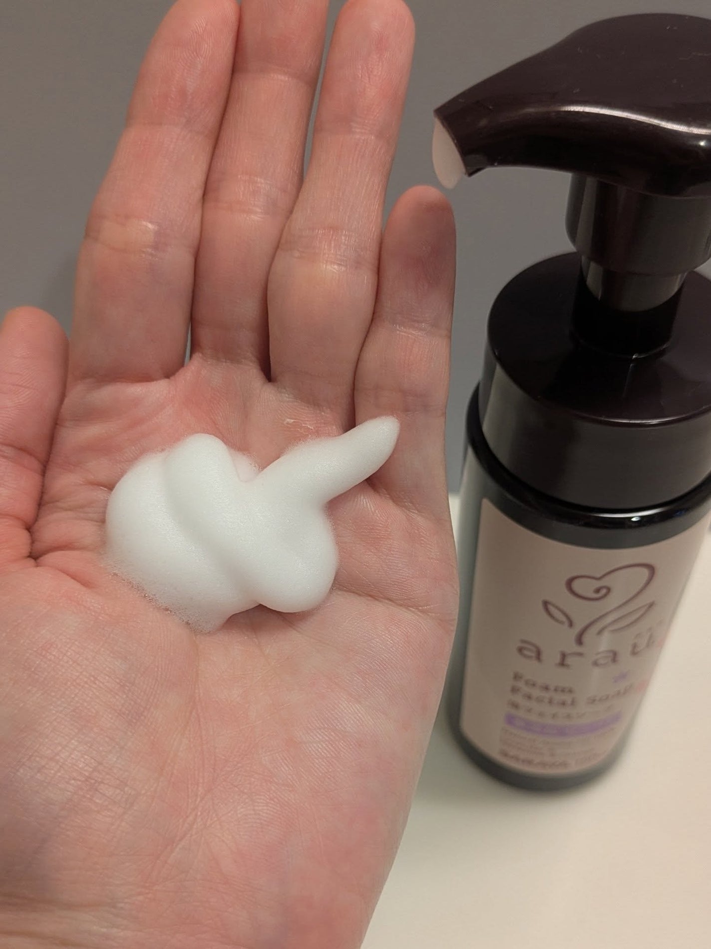 arau.(アラウ.) 泡フェイスソープ/arau.(アラウ)/泡洗顔を使ったクチコミ(3枚目)