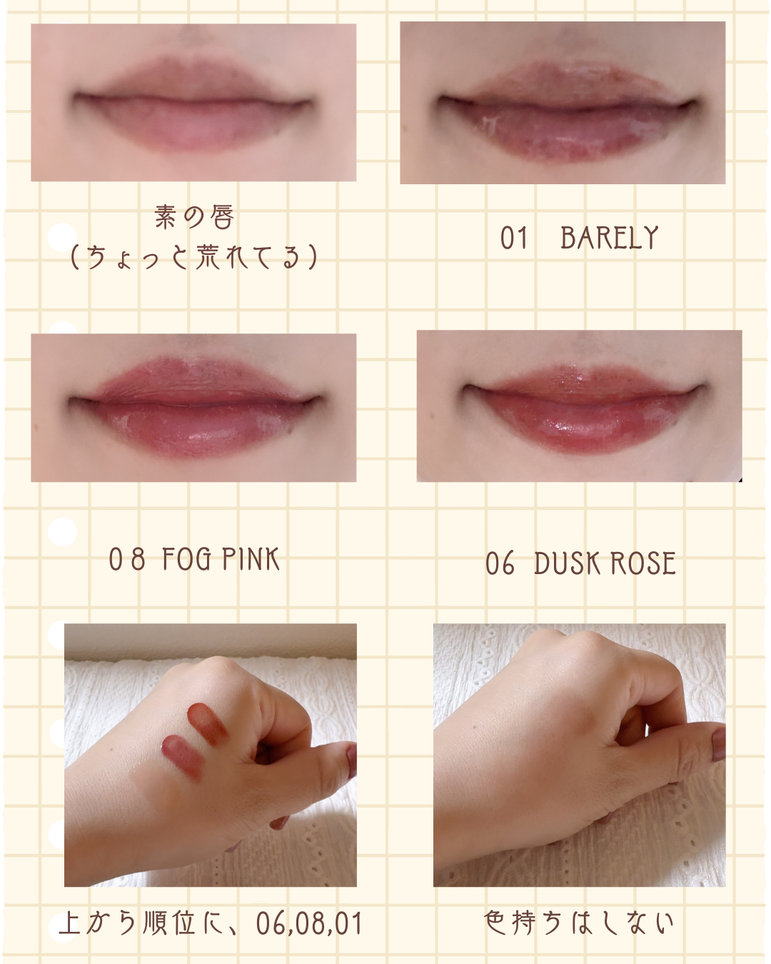 メルティングリップスウィート/BRAYE/口紅を使ったクチコミ（3枚目）