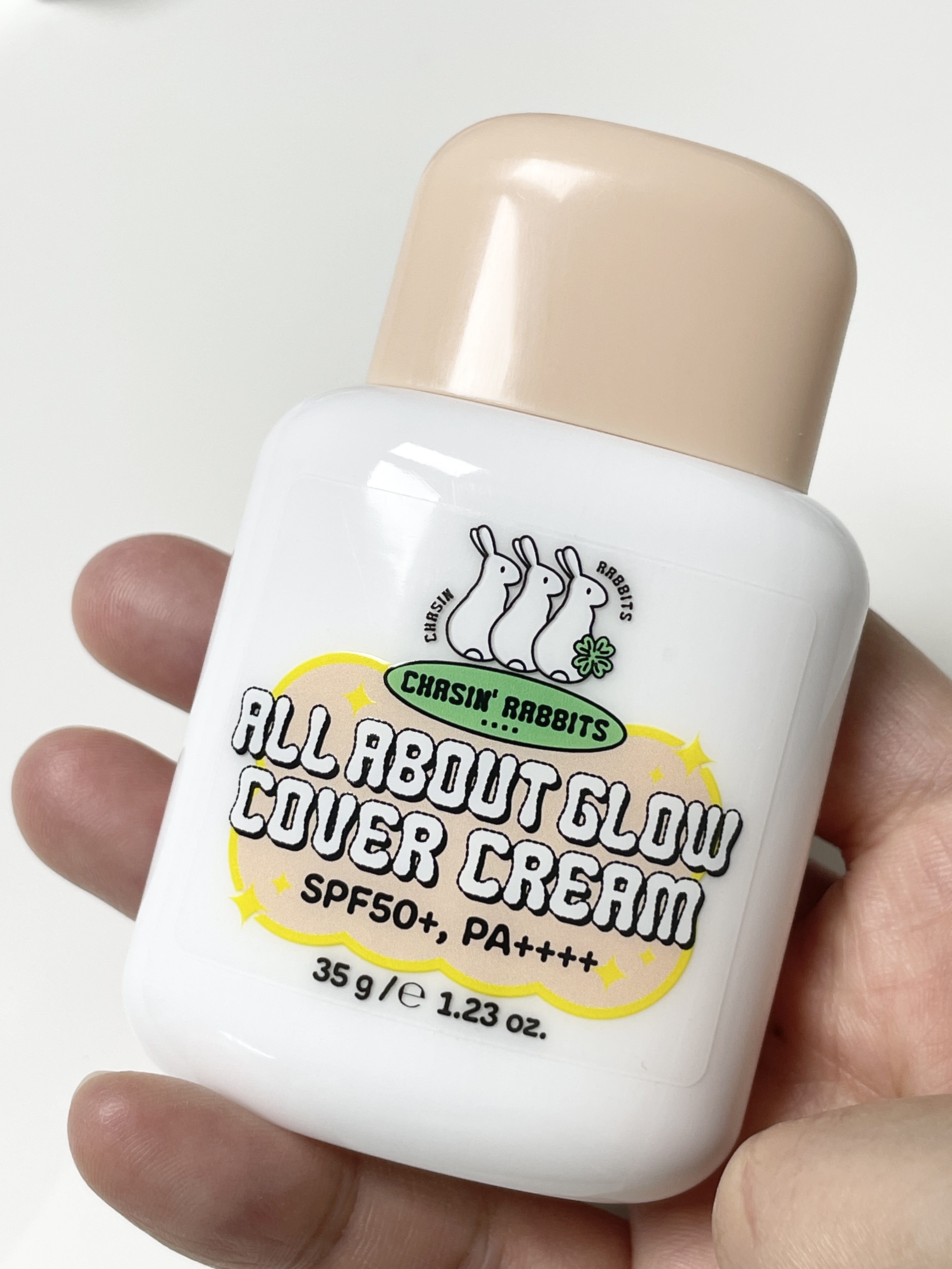 オールアバウトグロウカバークリーム/CHASIN'RABBITS/日焼け止めクリームを使ったクチコミ（2枚目）