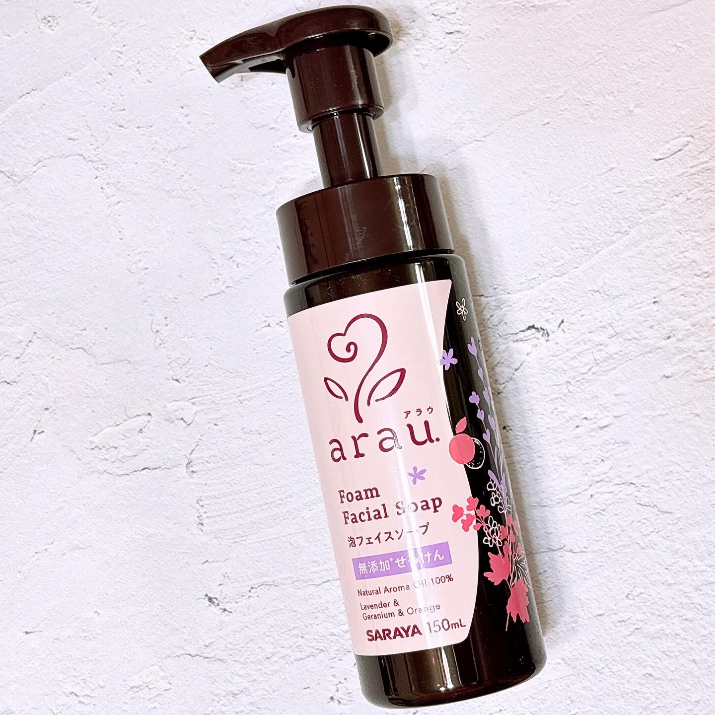 arau.（アラウ.） 泡フェイスソープ/arau.(アラウ)/泡洗顔を使ったクチコミ（1枚目）