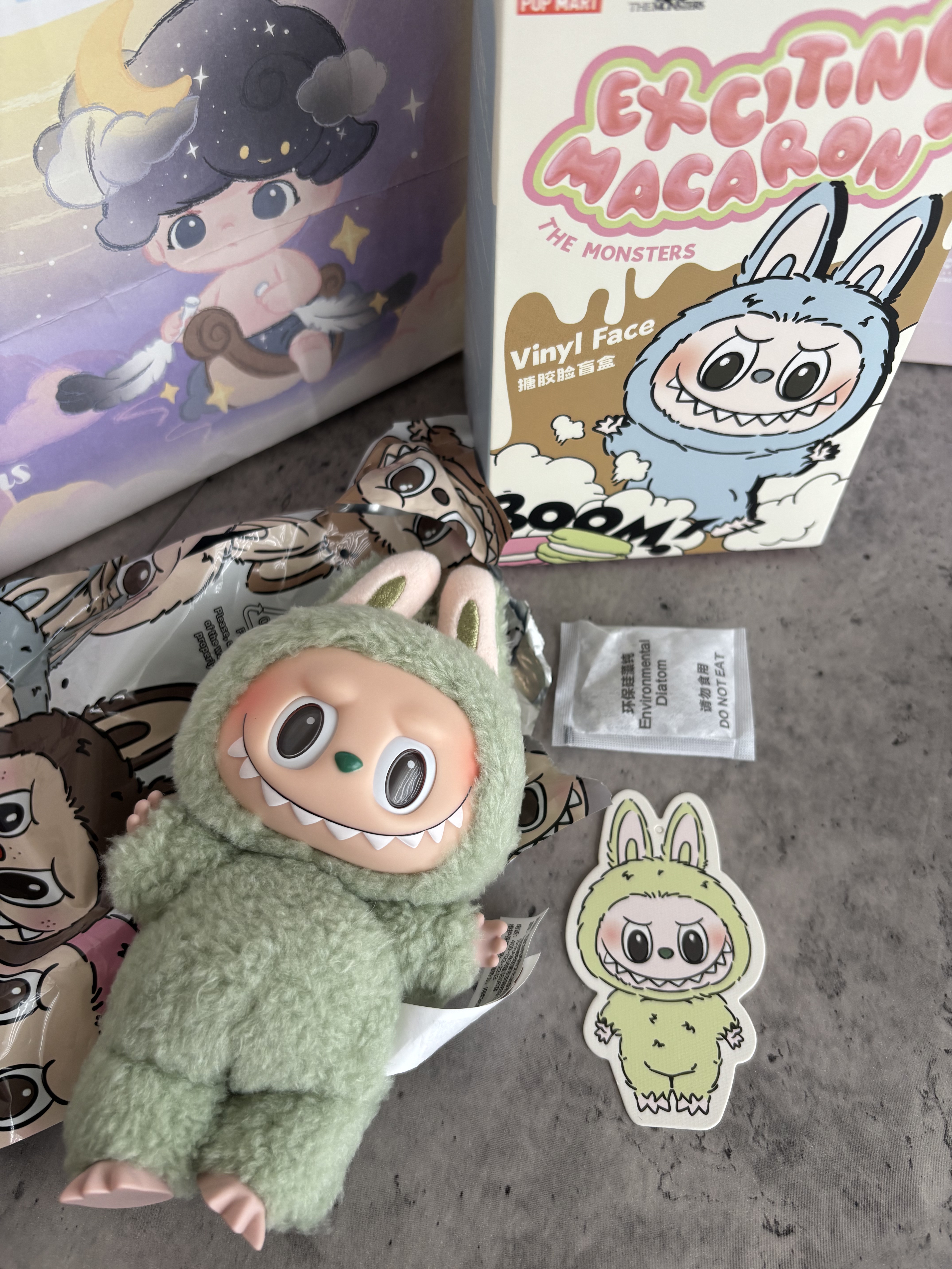 THE MONSTERS Exciting Macaron ぬいぐるみシリーズ /POP MART/その他を使ったクチコミ（2枚目）