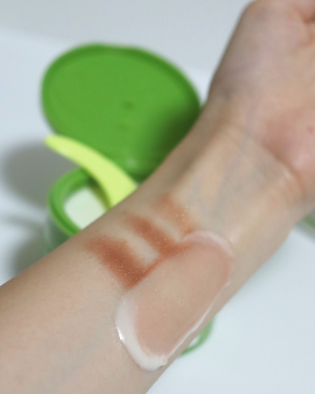 緑豆毛穴クレンジングミルクバーム/beplain/クレンジングバームを使ったクチコミ（3枚目）