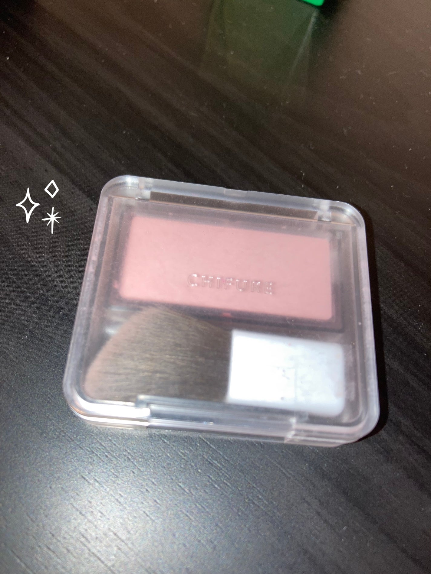 パウダー チーク ニュアンスカラー/ちふれ/パウダーチークを使ったクチコミ(1枚目)