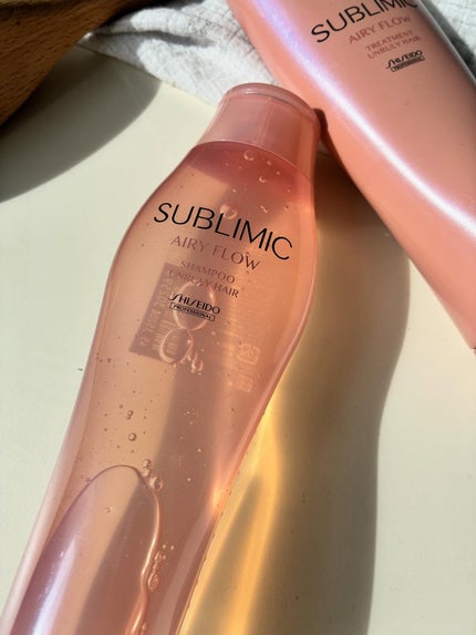 エアリーフロー シャンプー/トリートメント/サブリミック/サロンシャンプーを使ったクチコミ(2枚目)