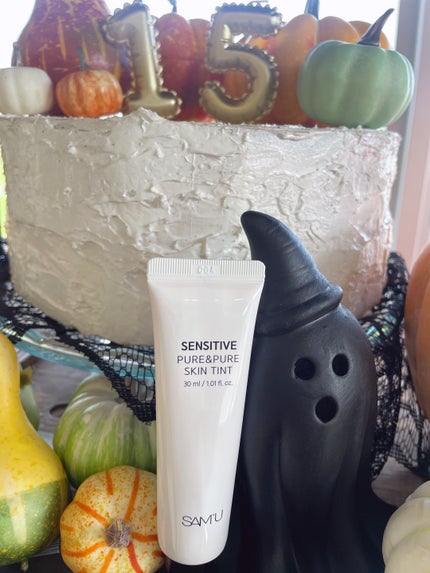 センシティブピュア&ピュアスキンティント/SAM'U/化粧下地を使ったクチコミ(1枚目)