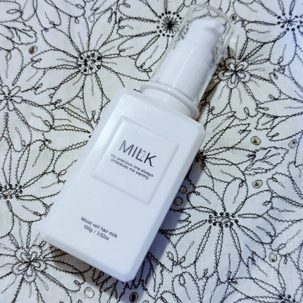 モイストヴェール ヘアミルク<無香料>/MILK./ヘアミルクを使ったクチコミ(1枚目)