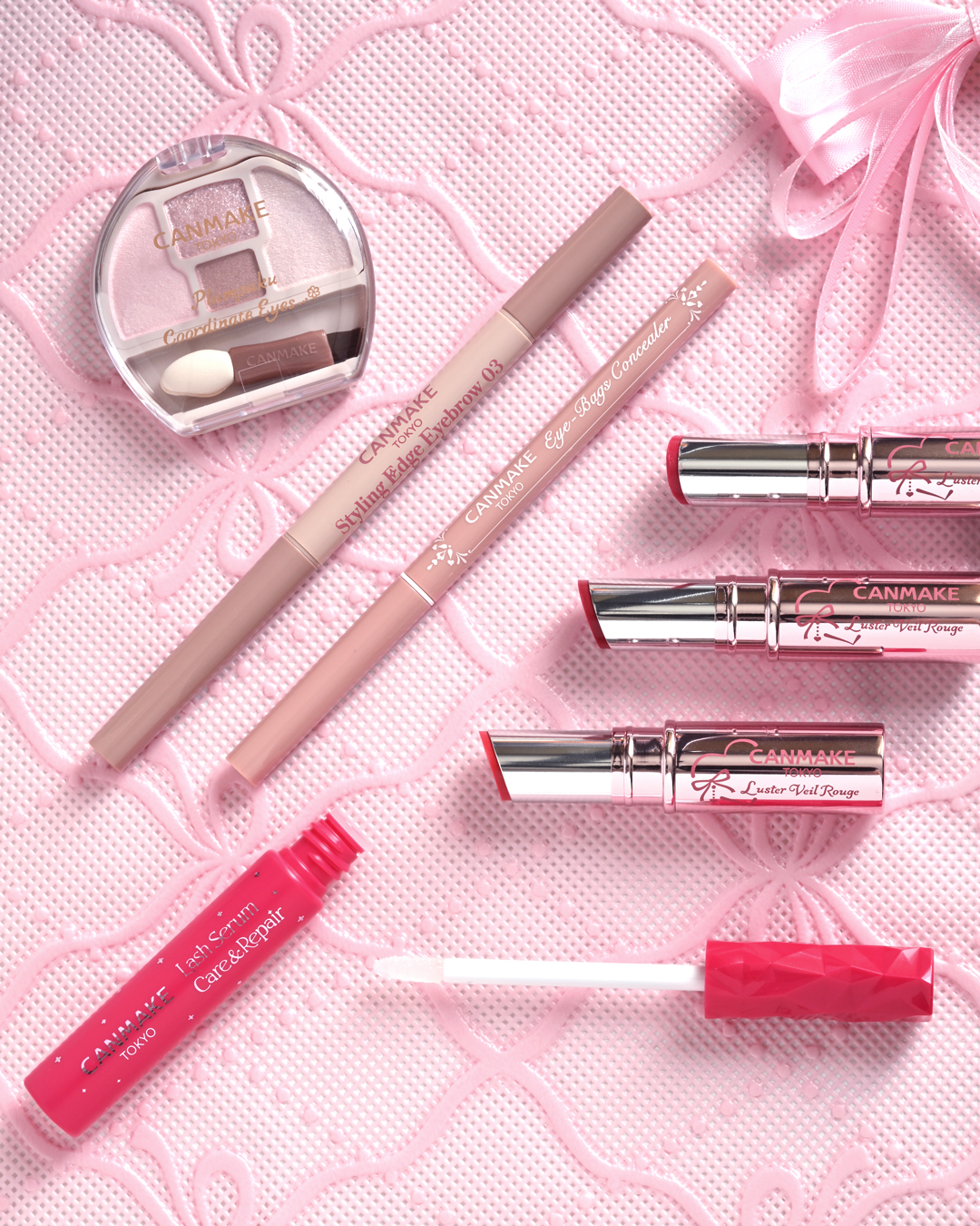 キャンメイク10月新商品のご紹介です♪
気になるアイテムを
コメントで教えてくださいね💗

＜新発売＞
落ちにくい！とろツヤ膜つづく新ルージュ
#ラスターヴェールルージュ

💄01 ライチペシェ
可憐で明るい青みピンク

💄02 ロゼ