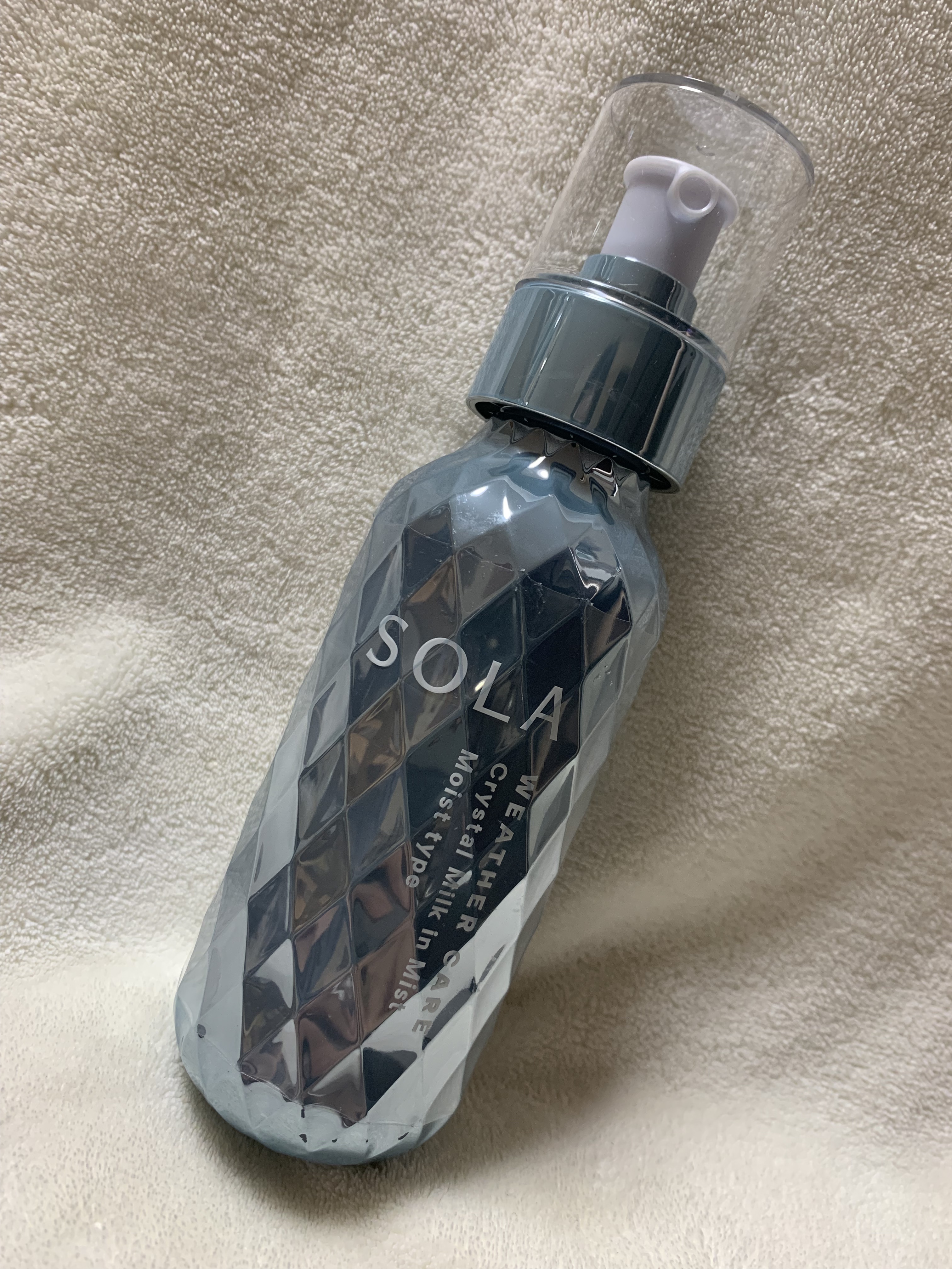 ソラ ウェザーケア クリスタル ヘアミルクインミスト モイストタイプ/SOLA WEATHER CARE/ヘアミストを使ったクチコミ（1枚目）