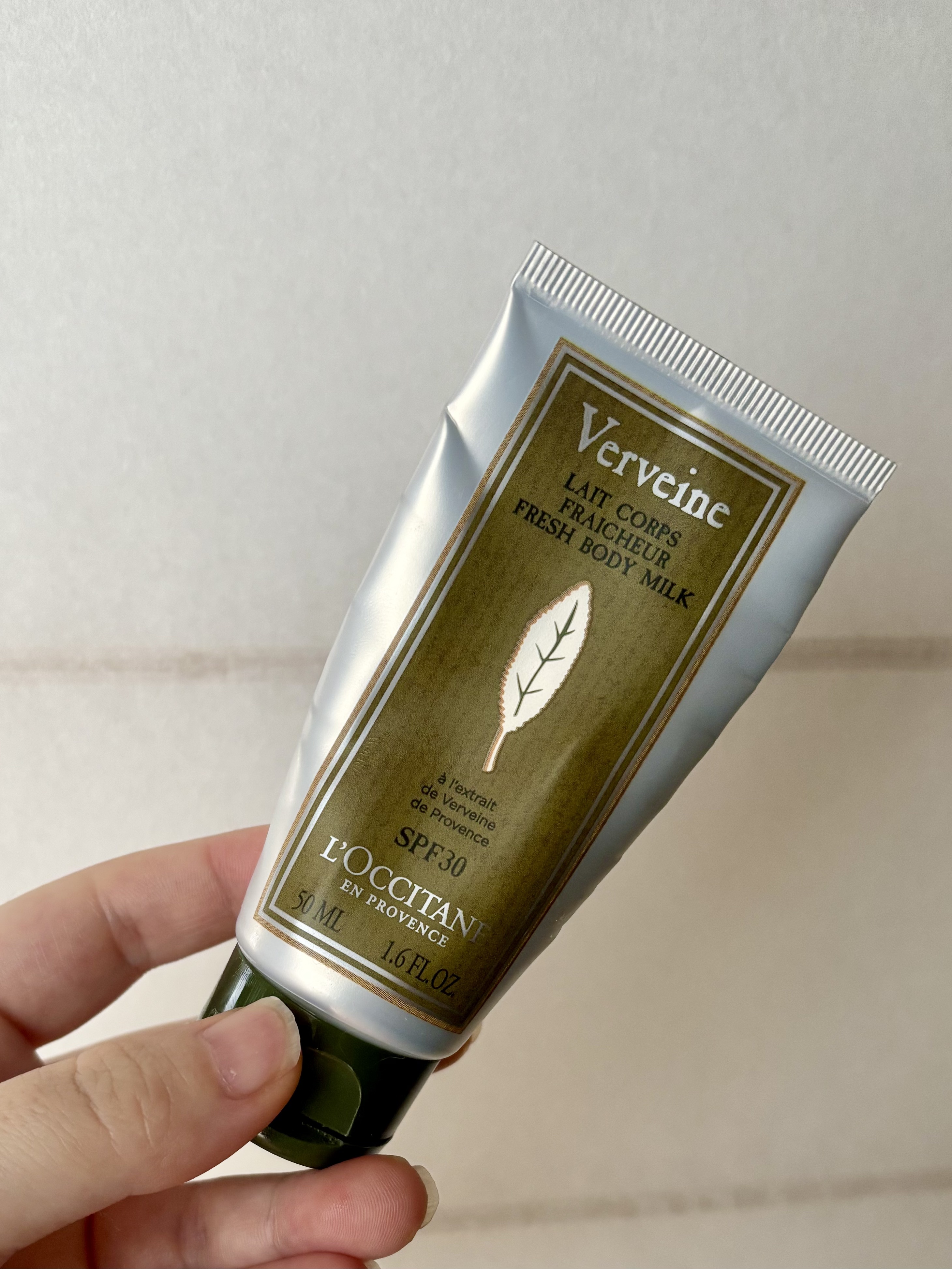 ヴァーベナ UVフレッシュボディローション/L'OCCITANE/ボディローションを使ったクチコミ（1枚目）