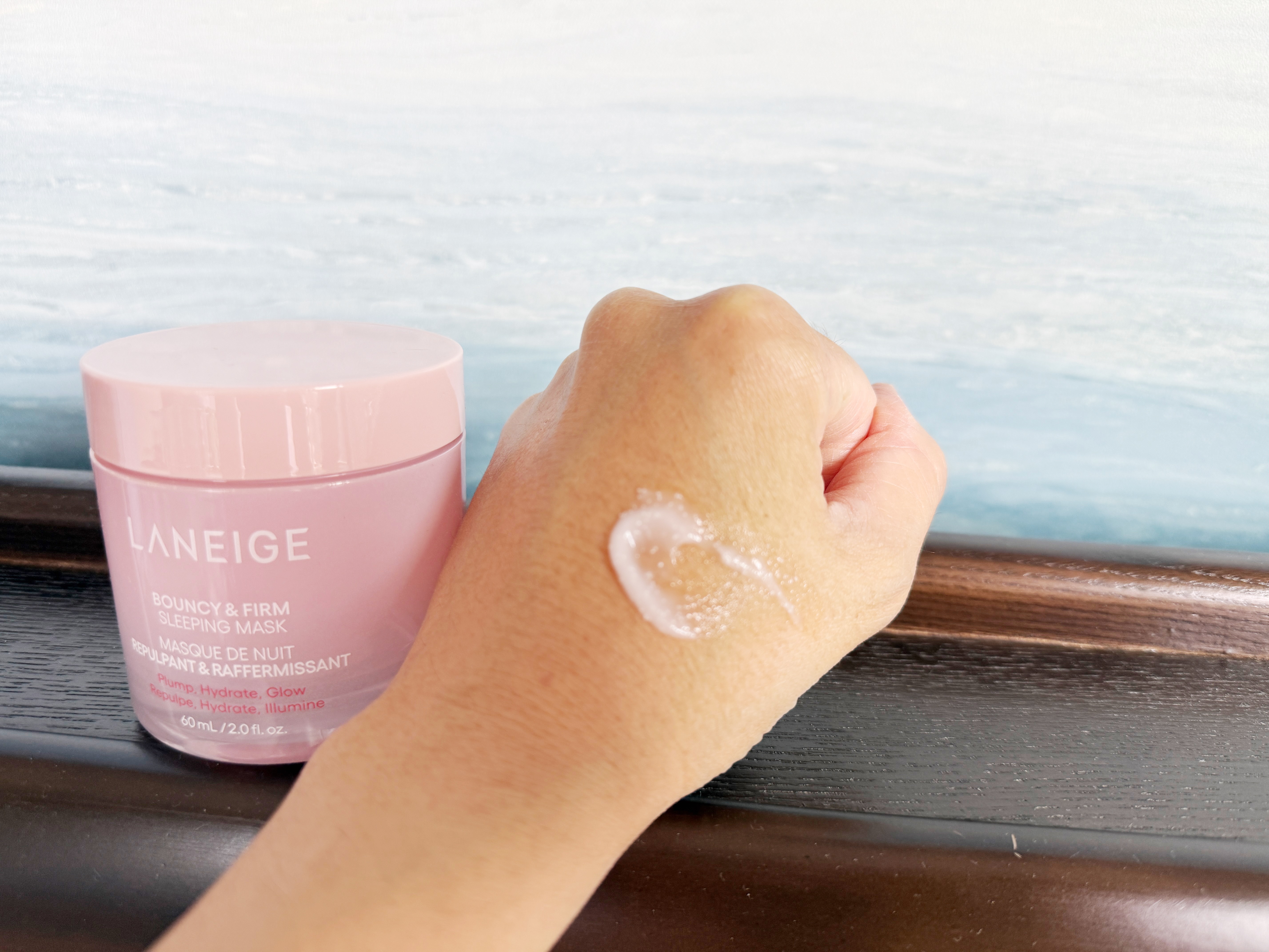 バウンシースリーピングマスク/LANEIGE/フェイスクリームを使ったクチコミ（2枚目）