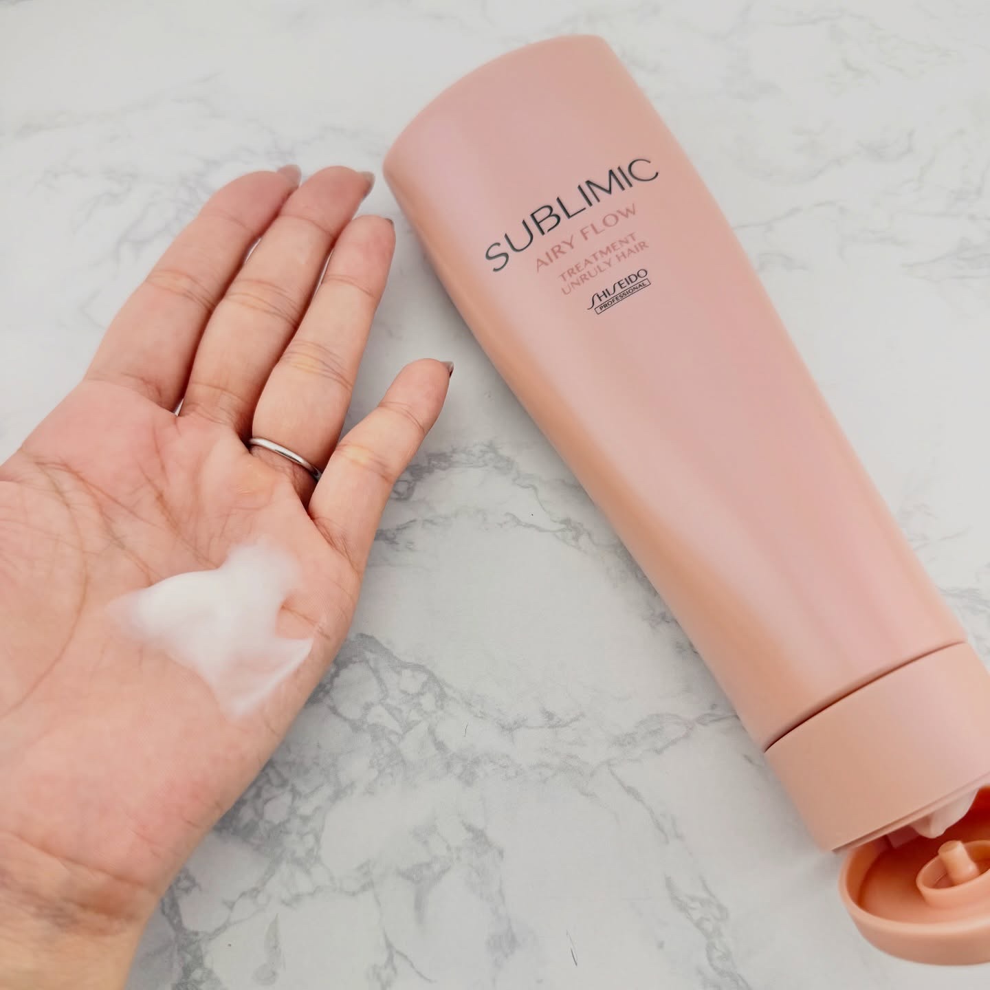 エアリーフロー シャンプー／トリートメント/サブリミック/サロンシャンプーを使ったクチコミ（3枚目）