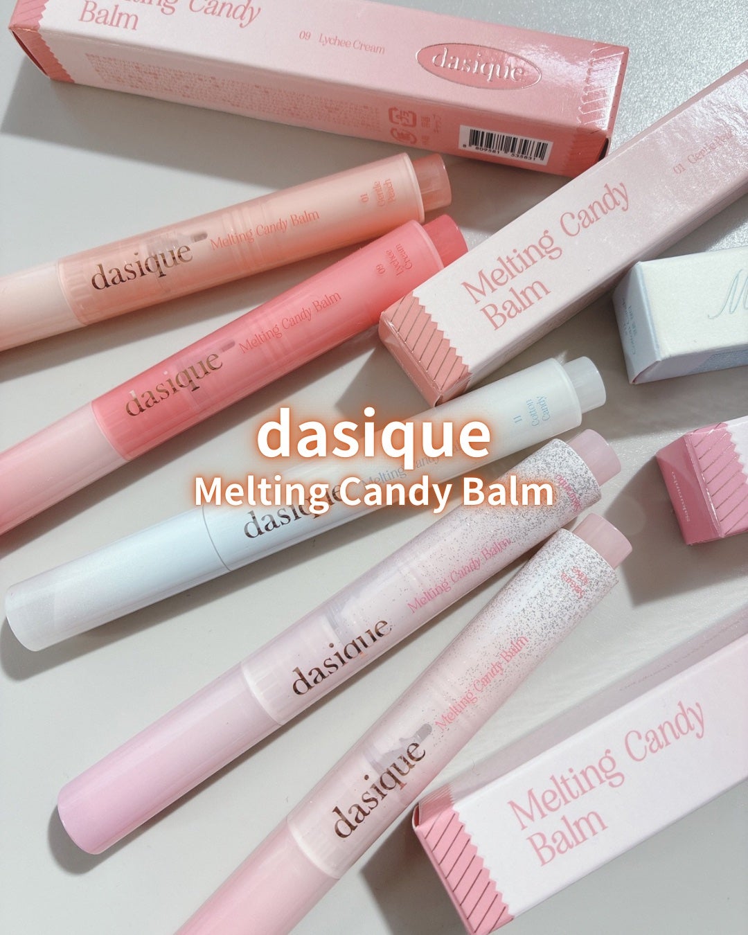 メルティングキャンディーバーム/dasique/口紅を使ったクチコミ(1枚目)