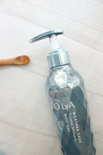 ソラ ウェザーケア クリスタル シャンプー/ヘアトリートメント モイストタイプ/SOLA WEATHER CARE/市販シャンプーを使ったクチコミ(2枚目)
