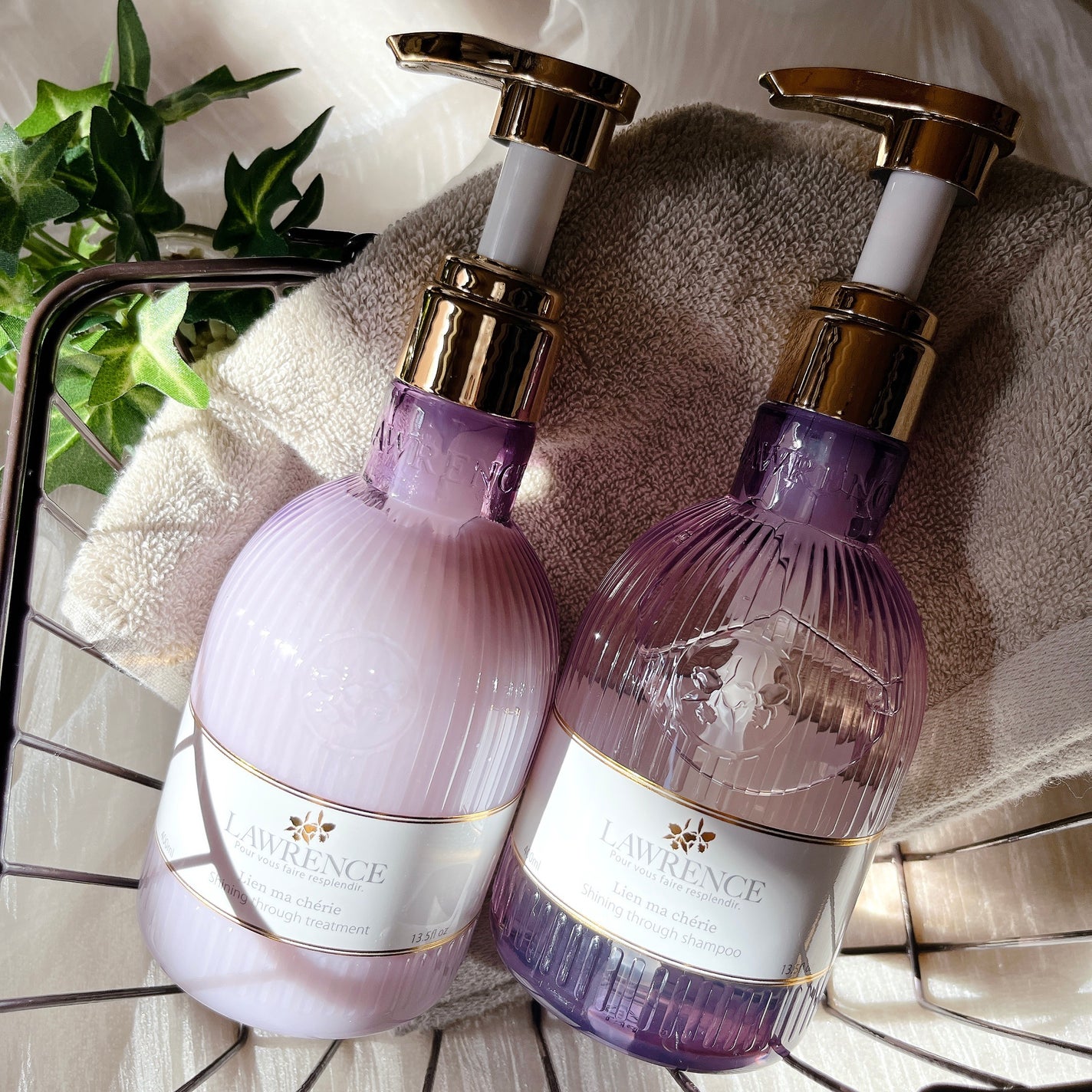ロウレンス シャイニングスルーシャンプー/トリートメント リアンマシェリ(レイヤードモイストタイプ)/ロウレンス /市販シャンプーを使ったクチコミ(1枚目)