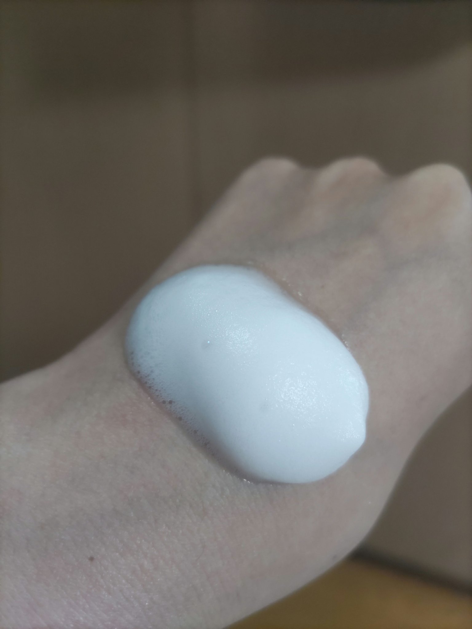 泡の洗顔料/カウブランド無添加/泡洗顔を使ったクチコミ（3枚目）